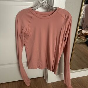 Old Navy Women's Blush Long Sleeve Top